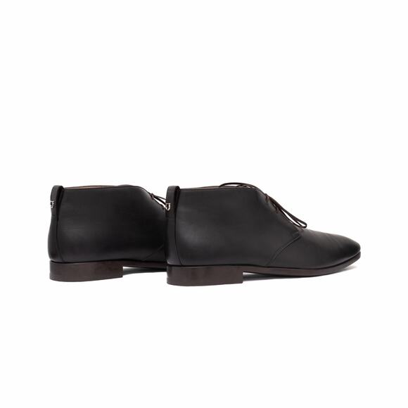 1k.$ Salvatore Ferragamo Men\'s Teodoro Brown Leather Chukka Boot lace-up 9E main image 5
